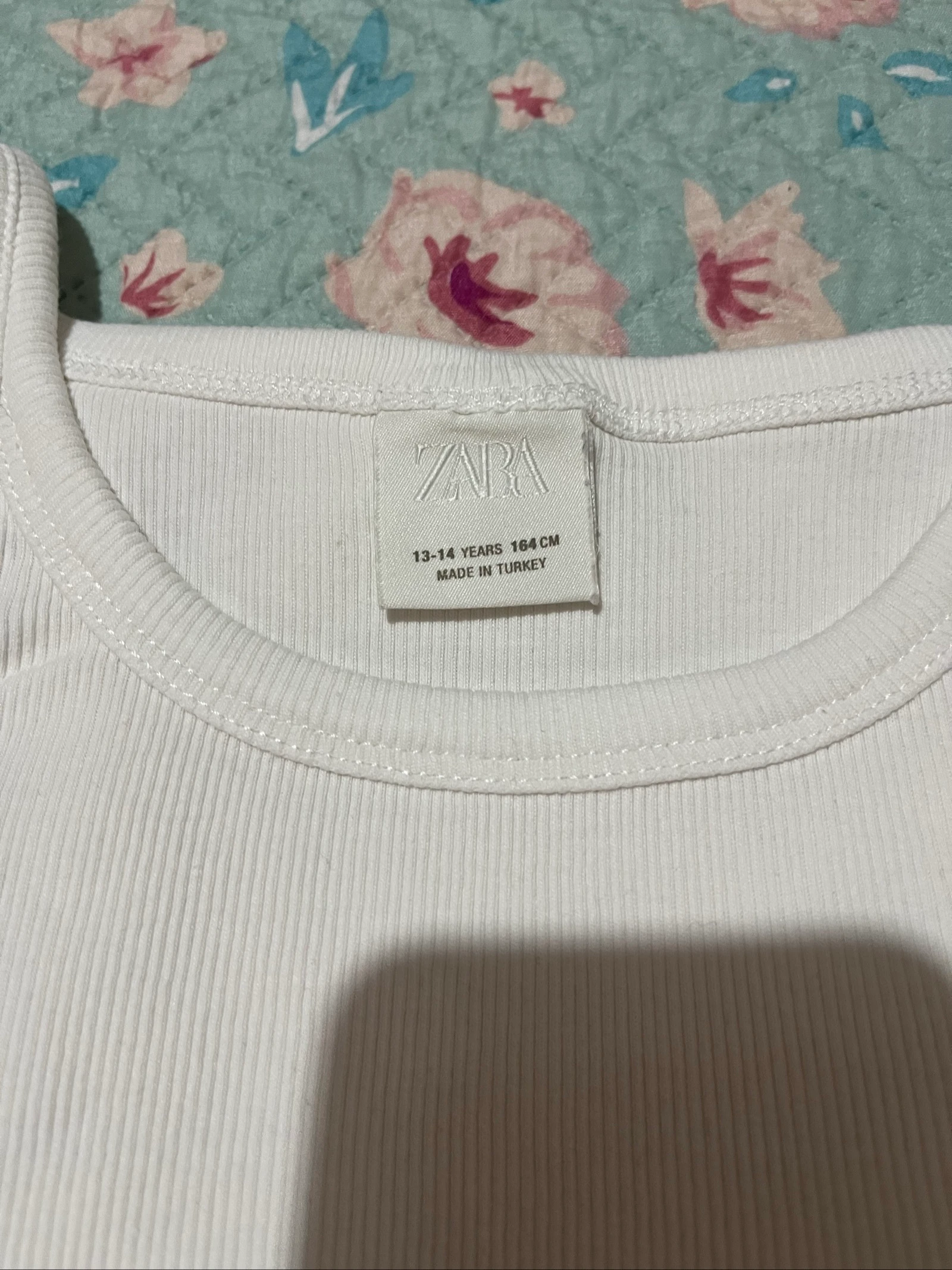 Witte mouwloze trui Zara / Pull blanc sans manches Zara – photo 3